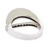 Image 3 : 0.70 ctw Diamond Ring - 18KT White Gold