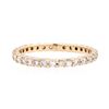 Image 1 : 0.65 ctw Diamond Ring - 14KT Rose Gold