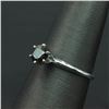 Image 2 : 0.74 ctw Diamond Solitaire Ring - 14KT White Gold