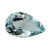 Image 1 : 4.09 ct.Natural Pear Cut Aquamarine