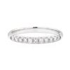 Image 2 : 0.32 ctw Diamond Ring - 14KT White Gold