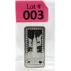 Image 1 : 1 Oz.  .999 Fine Silver "Empire State Bulding" Art Bar