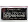 Image 2 : 1 Oz.  .999 Fine Silver "The White House" Art Bar
