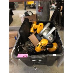 Box of Power Tools & More