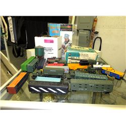 20 HO Scale Train Cars, Dual Control & More