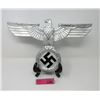 Image 1 : Metal Eagle and Swastika Wall Plaque