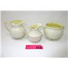 Image 1 : Belleek Cream and Sugar with extra creamer