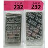 Image 1 : 10 Oz Johnson Matthey .999 Silver Bar