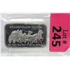 Image 1 : 1 Oz Stagecoach .999 Silver Art Bar