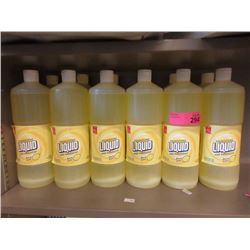 12 One Quart Bottles of Liquid Dishwashing Liquid