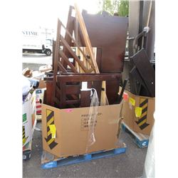 Skid of Assorted Furniture Parts - Store Returns