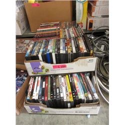 2 Cases of DVD Movies