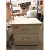 Image 1 : 2 Drawer Night Stand - 16" x 22" x 21" tall