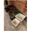 Image 1 : 4 New 2 Piece Glazed Pottery Plant Pot Sets