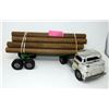 Image 1 : 1950s Structo 14-Wheel Logging Transport Truck
