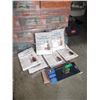 Image 1 : 6 New Bib Aprons & 8 Piece Drill Bit Set