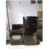 Image 1 : Maytag Black Fridge & Stove