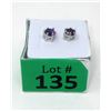 Image 2 : New Sterling Silver Amethyst Earrings