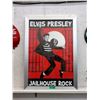 Image 1 : Framed Elvis Presley "Jail House Rocks" Poster