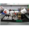 Image 1 : Miners Lamp, Silver Plated Candle Holders & More