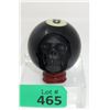 Image 1 : Carved Skull 8 Ball on Stand