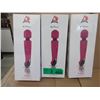 Image 1 : 3 New Ammelee Cordless Vibrator/Massagers