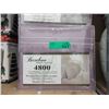 Image 1 : New Queen 4 Piece Polyester Sheet Set - Lavender