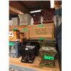 Image 1 : 4 New 2 Piece Glazed Pottery Plant Pots