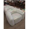 Image 1 : New Glitter Fabric Tub Chair