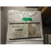 Image 1 : New Double 4 Piece Polyester Sheet Set - White