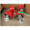 Image 1 : 4 New 4" Swivel Casters