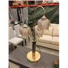 Image 1 : Vintage 32" Tall Tulip Shade Lamp
