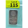 Image 1 : 1 Oz. Engelhard Bar .999 Fine Silver Bar