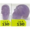 Image 1 : 687 CT Carved 3D Amethyst Skull