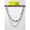 Image 1 : 2 New Hand Knotted Pearl Necklaces