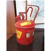 Image 1 : Vintage Metal 'B-A" 1 Gallon Safety-Can