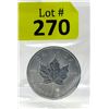 Image 1 : 1 Oz. 2016 Canada .9999 Silver Maple Leaf Coin