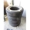 Image 1 : 4 Michelin X-Ice 250/70/R15 Tires -75% Tread
