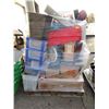 Image 1 : Skid of Assorted Storage Locker Goods