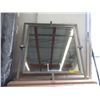 Image 1 : New Large 32" Square Metal Framed Wall Mirror
