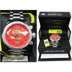 Men's New Invicta  Superman  Ltd. Edition Watch