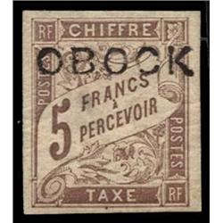 OBOCK FRENCH, UNUSED