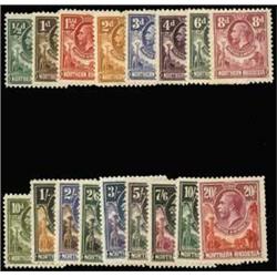 NORTHERN RHODESIA, UNUSED