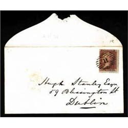 1848-61 PERFORATED, SG1855, COVER