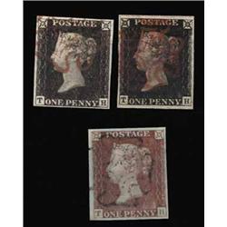 1840 1d PLATE 1, USED