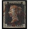 1840 1d PLATE 2, USED
