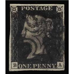 1840 1d PLATE 8, USED