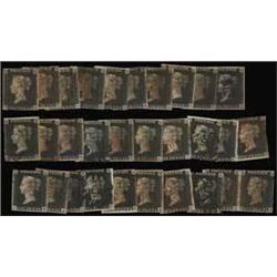 1840 1d PLATE 1, USED