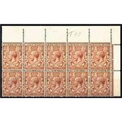 KING GEORGE V, UNUSED