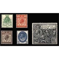 KING GEORGE V, SG434, UNUSED